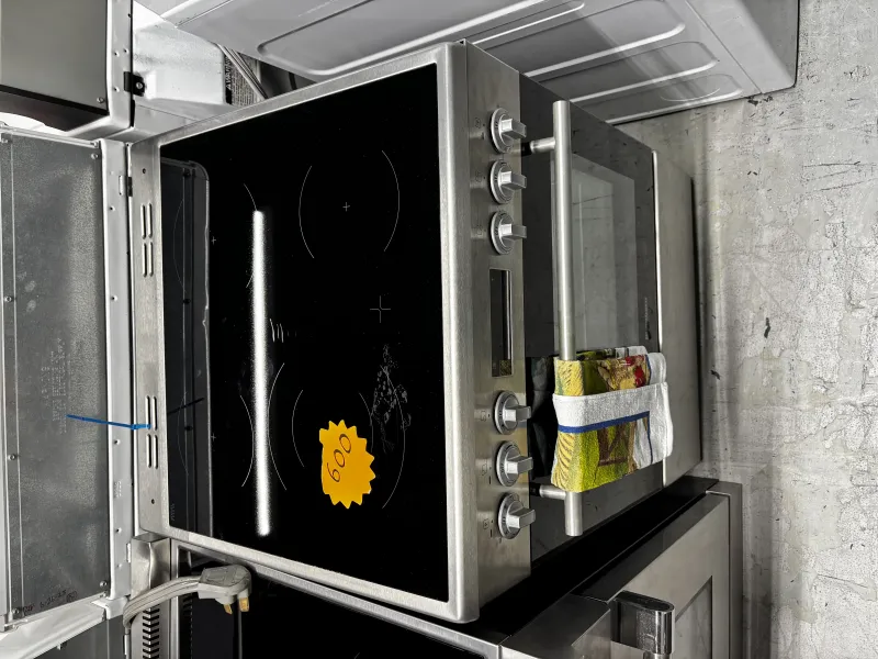 Stainless Glass-Top Range