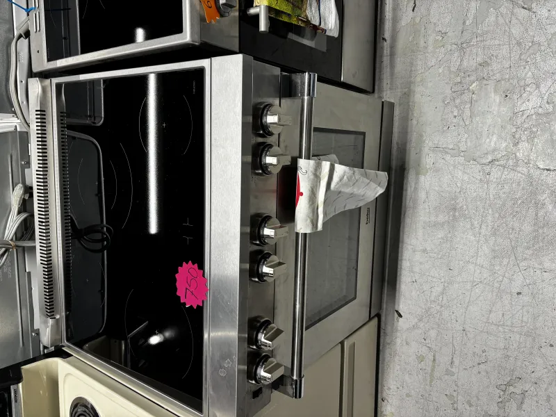 Stainless Glass-Top Range