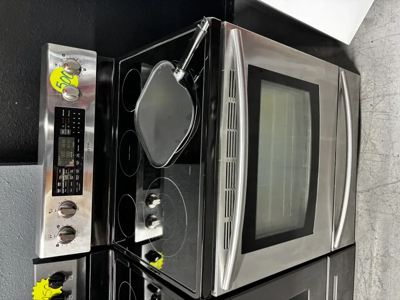 Stainless Glass-Top Range