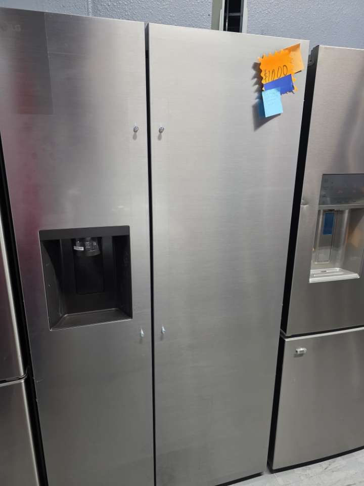 Stainless Steel Side-by-Side Refrigerator