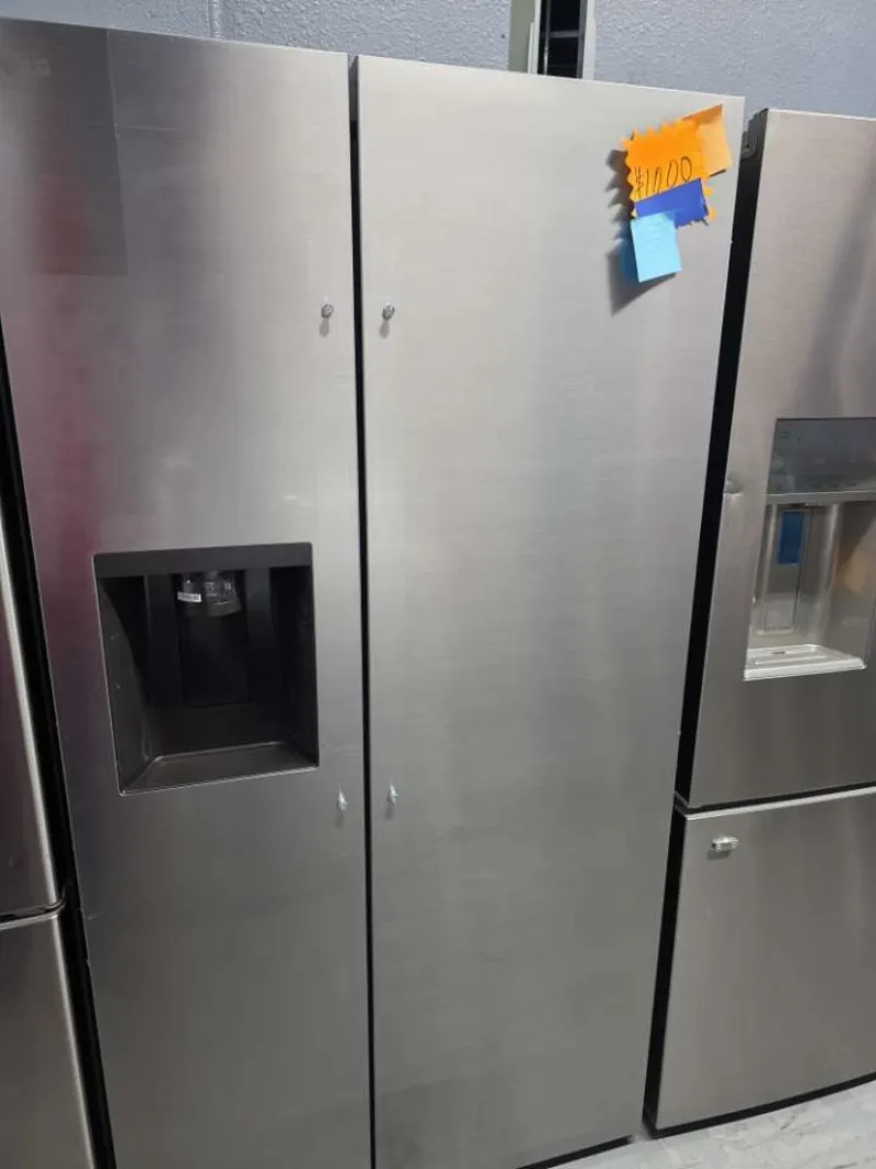 Stainless Steel Side-by-Side Refrigerator